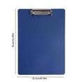 thumbnail image 4 of Tyidzon Plastic Clipboard with Storage, 12 X 9 Inch Plastic Clip Board, Storage Clipboard for Classroom, Teacher, Student, Writing, Dark Blue, 4 of 9