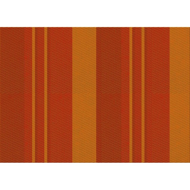 Ahgly Company Tapis d'Intérieur Rectangulaire Transitionnel Orange Rouge Orange Lavable à la Machine, 2 Pieds x 5 Pieds
