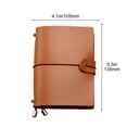 thumbnail image 2 of Tyidzon Notebook Leather Notebook Travel Diary Student Notebook, Back to School Supplies, 2 of 7