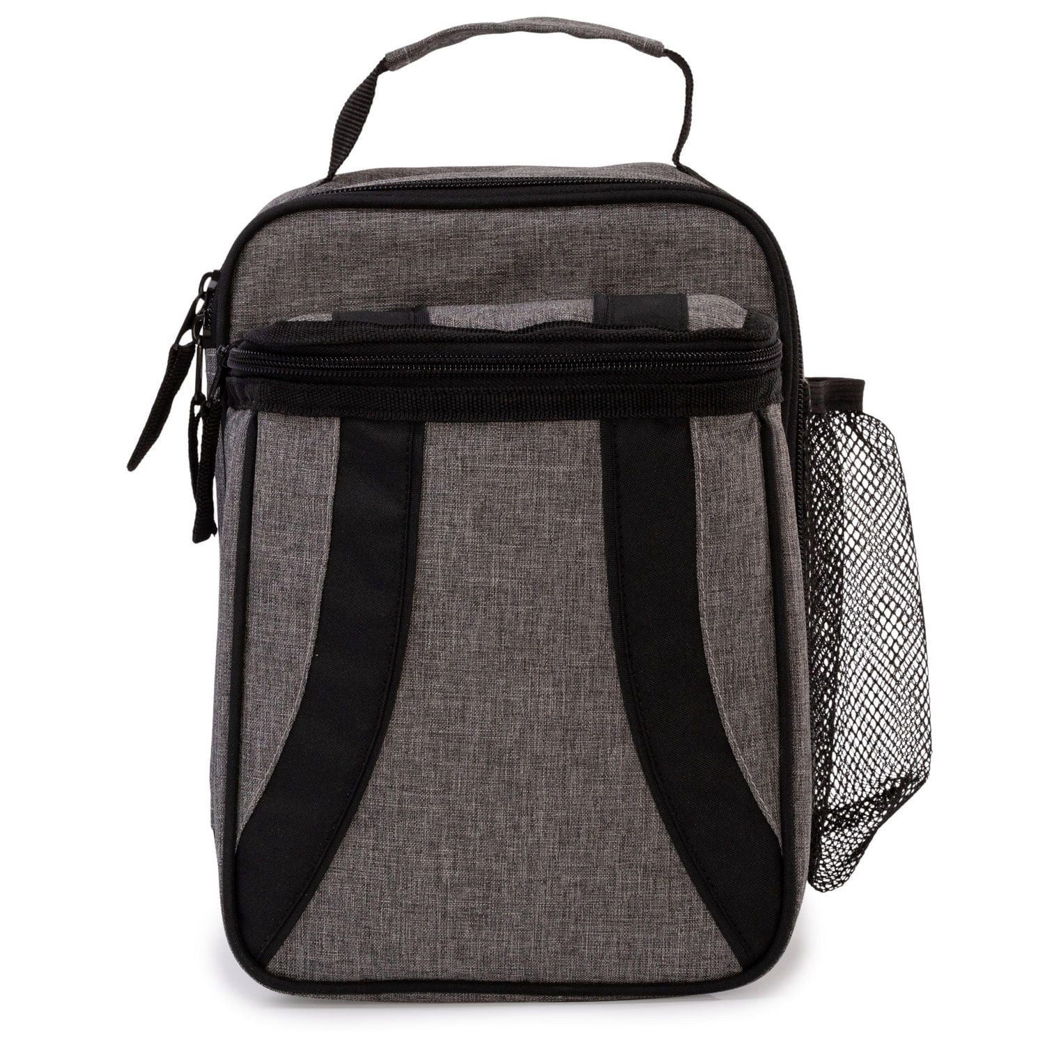 Jetstream Deluxe Kids Lunch Bag Insulated with Front Pocket, Side Mesh & Padded Handle