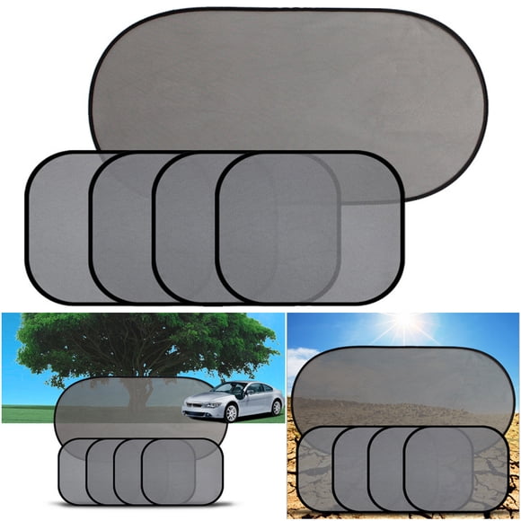 Car Windshield Sunshade Sun Shade Uv Rays Protector Sunshade 5pcs Car Windshield Sunshade Rear Side Windscreen Sun Shade UV Rays Protector Sunshade