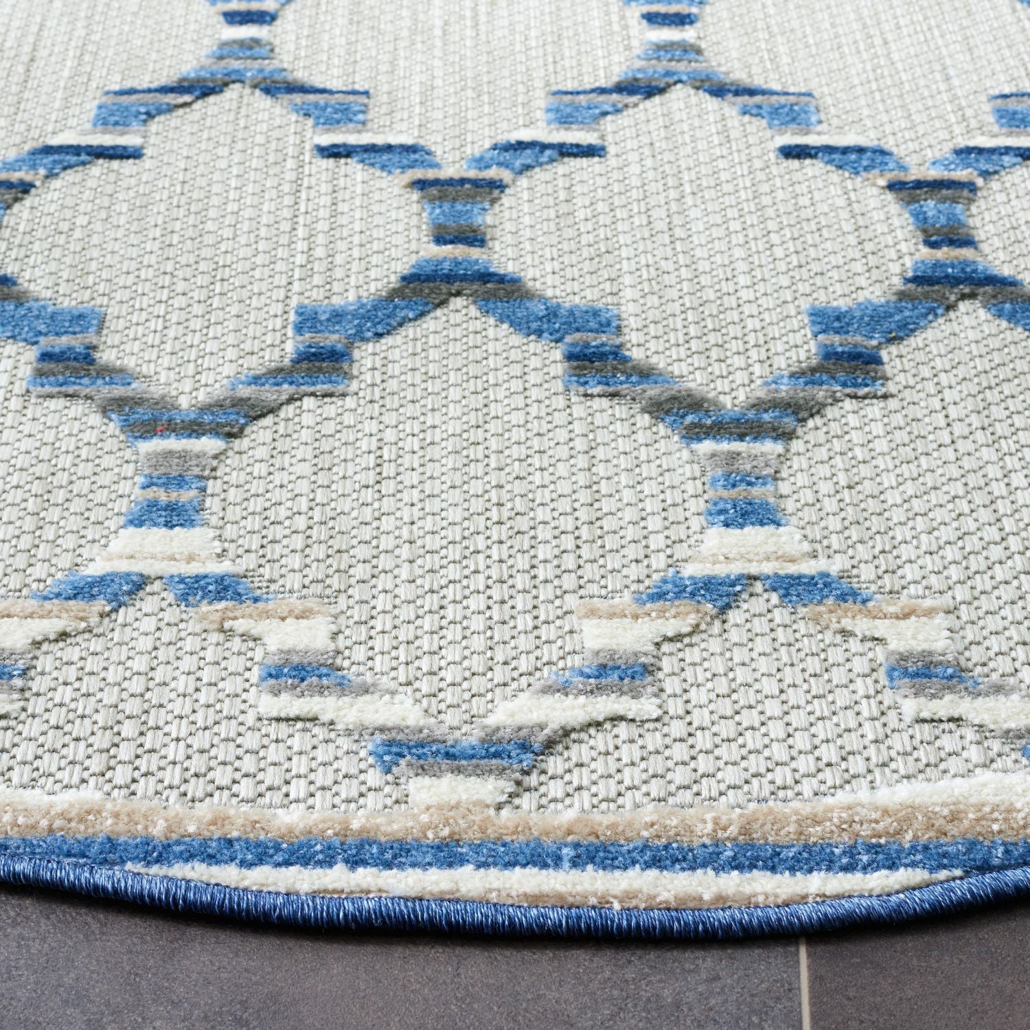Safavieh Cabana Rorie Tapis Géométrique Extérieur