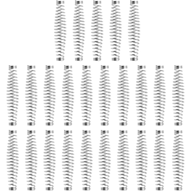 MOVTOTOP 25pcs Stainless Steel Pruners Springs Pruner Replacement Springs Garden Trimmer Springs