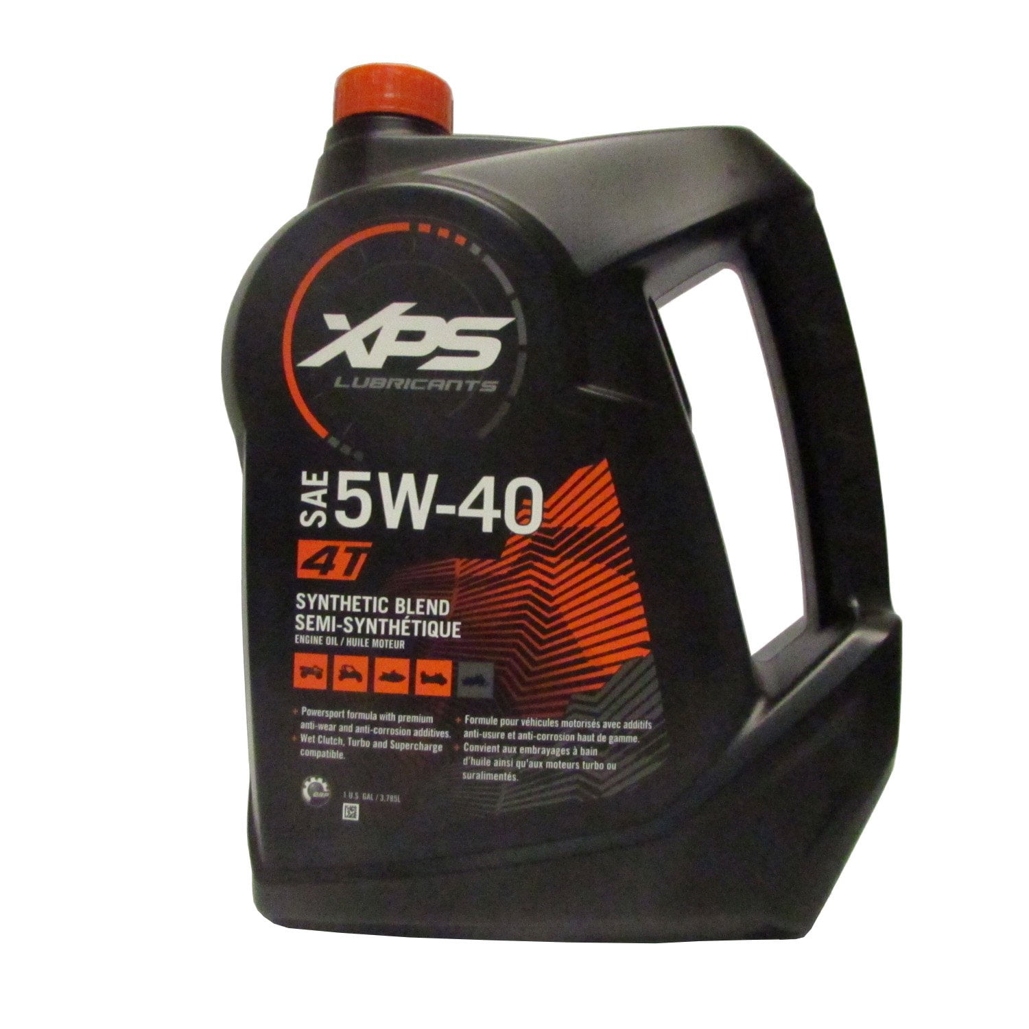 BRP XPS 4 Stroke Synthetic Blend Engine Oil 5W-40 - Gallon - Can Am Spyder Sea Doo 779134 / 293600122