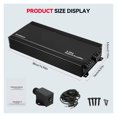 thumbnail image 4 of 2000W Car Home Power Amplifier Class D Car Digital Amplifer Car Amplifier For Cars Amplifier Subwoofer ,Bluetooth 5.0, 4 of 5