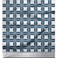 thumbnail image 1 of Soimoi Cotton Poplin Fabric Semi Circle & Square Geometric Print Fabric by the Yard 42 Inch Wide, 1 of 3