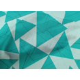 thumbnail image 4 of oneOone Tissu Popeline de Coton Rectangle & Triangle Imprimé Géométrique au Mètre 42 Pouces de Large, 4 of 4