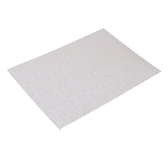 Feuille de Stratifié Holographique à Froid, Feuilles de Stratifié Holographique A4 50 Feuilles Découpables Résistantes aux Rayures pour Badge Type 1,Type 2