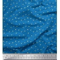 thumbnail image 1 of Soimoi Modal Satin Fabric Flower Artistic Print Fabric by The Yard 42 Inch Wide, 1 of 3