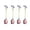 MR, variant on Chmadoxn Soup Spoons Stainless Steel Milk Coffee Spoons Dessert Ice Cream Fruit Spoon Teaspoon Accessories Tableware Gift Spoon Teaspoon