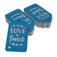 thumbnail image 2 of Inkdotpot Rose Gold Foil Paper Hang Tags Love Is Sweet Wedding Favor Tags 100 Pack, 2 of 6