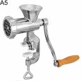thumbnail image 1 of Lubelski Multifunctional Kitchen Manual Hand Meat Grinder Aluminum Alloy Sausage Mincer, 1 of 9