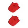 thumbnail image 3 of QualitChoice Simple Design Solid Color False Collar Formal Fashion Chiffon Fake Half Shirt Decorative Detachable Lapel Clothing Decor Red Point 2PCS, 3 of 6