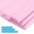 thumbnail image 3 of Unique Bargains 14'x5' Stretch Chair Sashes Bows Chair Bands Sashes with Buckle Slider Pink 25 Pack, 3 of 5