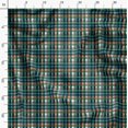 thumbnail image 3 of Soimoi Moss Georgette Fabric Plaid Check Print Fabric by the Yard 42 Inch Wide, 3 of 5