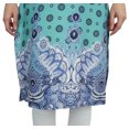 thumbnail image 1 of Bimba Tunique Imprimée pour Femme Kurti Kurta en Georgette Verte Blouse Indienne Longue-24, 1 of 4