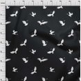 thumbnail image 4 of oneOone Rayon Black Fabric Bird Sewing Craft Projects Fabric Prints By Yard 56 Inch Wide, 4 of 4