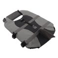 thumbnail image 4 of Dog Life Vest Dog Lifesaver Adjustable Safe Pet Floatation Jacket With Back Handle D Ring For Beach Boating Swimming Gray, 4 of 8