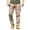 Khaki, variant on FRSASU Men's Utility Flex Cargo Pants, Classic-Fit Casual Stretch Work Pants, Water Resistant Lightweight Hiking Pants Brown