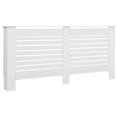 thumbnail image 3 of vidaXL Couvre-Radiateur 2 Pcs Blanc 172x19x81.5 cm MDF, 3 of 5