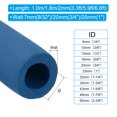 thumbnail image 2 of Unique Bargains 78.7'Length 0.98' ID Pipe Insulation, 1 Pcs 20mm Thickness, Blue, 2 of 6