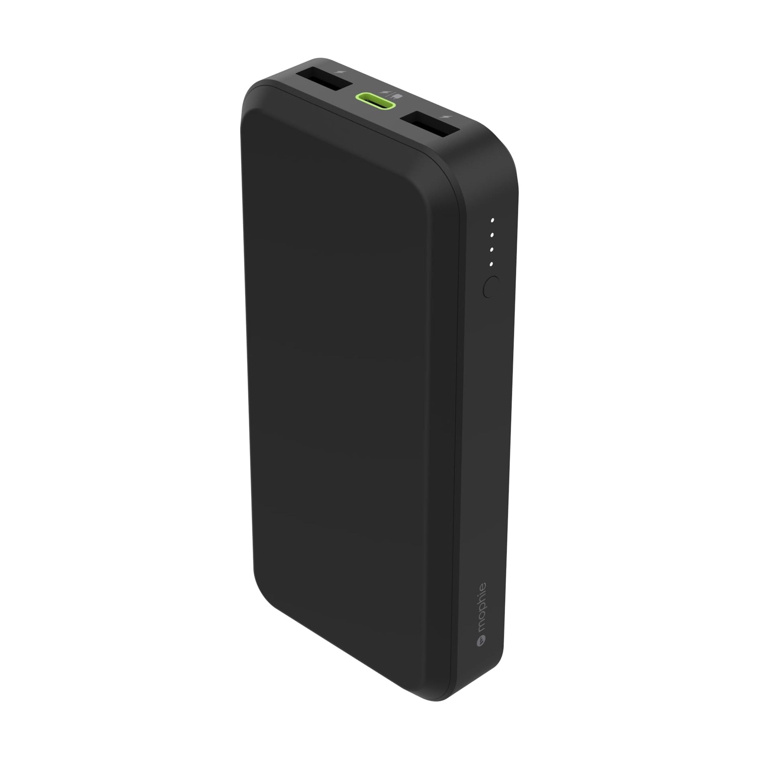 Mophie powerstation prime20 - Ultra-Compact Portable Power Bank with 20,000mAh Internal Battery, 18W USB-C PD Fast Charging, 3-Device Simultaneous Charging, Eco-Friendly Design