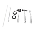 thumbnail image 1 of Neurological Hammer Set, Percussion Hammer Set 5 Pack Accurate Response with Pinwheel for Plantar, 1 of 8