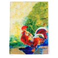 thumbnail image 1 of Betsy Drake GT144 Red Rooster Guest Towel, 1 of 4