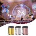 thumbnail image 3 of Youkk Plastic Ribbon Sparkling And multifunctional For Wedding And Party Decorations Sturdy Golden Curled Ribbon Rose Gold 1Set, 3 of 6