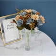 thumbnail image 4 of KTTECTOA High-end Artificial Flowers Diamond Rose Artificial Flowers 5 Forks 10 Mini Roses Home Decoration Plastic Flowers Clearance Decor Canada Days Decor Birthday Gifts, 4 of 6