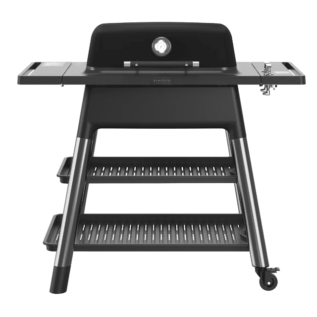 Everdure Force 2 Burner Gas BBQ Grill - Matte Black