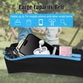 thumbnail image 3 of kurtrusly Lightweight Waist Bag For Jogging Easy And Convenient Adjustable Durable Running Belt Running Bag Blue, 3 of 6
