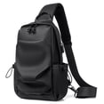 thumbnail image 4 of LSLJS Sling Bags Men and Women Shoulder Backpack Small Cross Body Chest Sling Backpack Sling Bag Crossbody Backpack for Men Women Sling Backpack Hiking Daypack Multip, Makeup Packages, 4 of 9