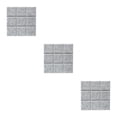 thumbnail image 1 of Thinsony Cork Board Tiles 12 x 12 Message Home Board Board School silver gray 12 Inch x 12 Inch 3Set, 1 of 6