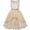 Beige, variante sur Robe de Demoiselle d'Honneur pour Fillette Beige Mariage Fête Robe de Demoiselle d'Honneur 8 Ans