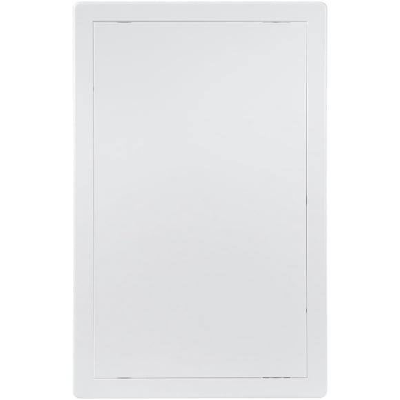 HVAC OV 10x16 Inch White Access Panel &acirc; ABS Plastic Rectangular Wall & Ceiling Access Door for Plumbing Electrical HVAC &