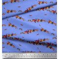 thumbnail image 2 of Soimoi Rayon Fabric Colorful Bird Decor Fabric Printed Yard 56 Inch Wide, 2 of 3