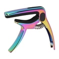 thumbnail image 3 of Metal Ukulele Capo,Metal Guitar Capo Tone Capowith Pick Holder Guitar Capo Optimal Efficiency, 3 of 14