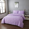thumbnail image 2 of 800 Thread Count 100% Egyptian Cotton 3 Piece Duvet Set with Zipper Closure & Corner 3 Pc Duvet Set Solid Pattern, 2 of 4