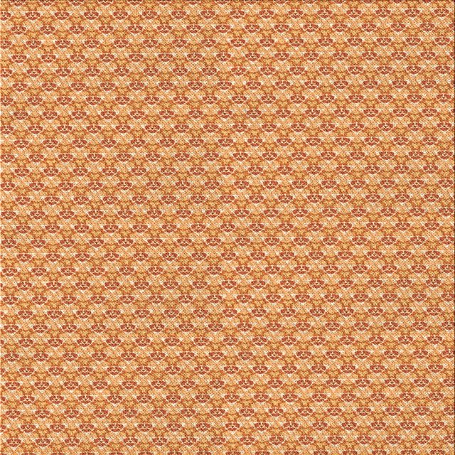Ahgly Tapis de Zone Carré Lavable en Machine Jaune Orange, 8 Pieds Carré