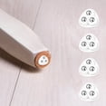 thumbnail image 5 of Universal Wheel Casters for Storage Box | 360° Rotating Mini Stick-On Pulleys | Silent ABS Hardware | Heavy Duty Up to 5kg | Easy Peel & Stick | Set of 4 | Multi-Purpose Furniture Movers, 5 of 5