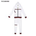 thumbnail image 4 of Ensemble de Survêtement pour Femmes 2 Pcs, Marque pour Dames, Automne, Manches Longues, Décontracté, Chandails à Capuchon à Col Rond + Pantalons Longs, Grande Taille, спортивный кост, 4 of 4