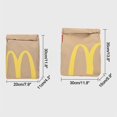 thumbnail image 3 of Realistic Mcdonalds Backpack/messenger Side Bag - Fast Food Gift Pocket Shoulder Bag Handbag Large Capacity, 3 of 4