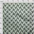 thumbnail image 3 of oneOone Polyester Spandex Mint Fabric Rooster Cock Craft Projects Decor Fabric Printed By The Yard 56 Inch Wide-RY, 3 of 4