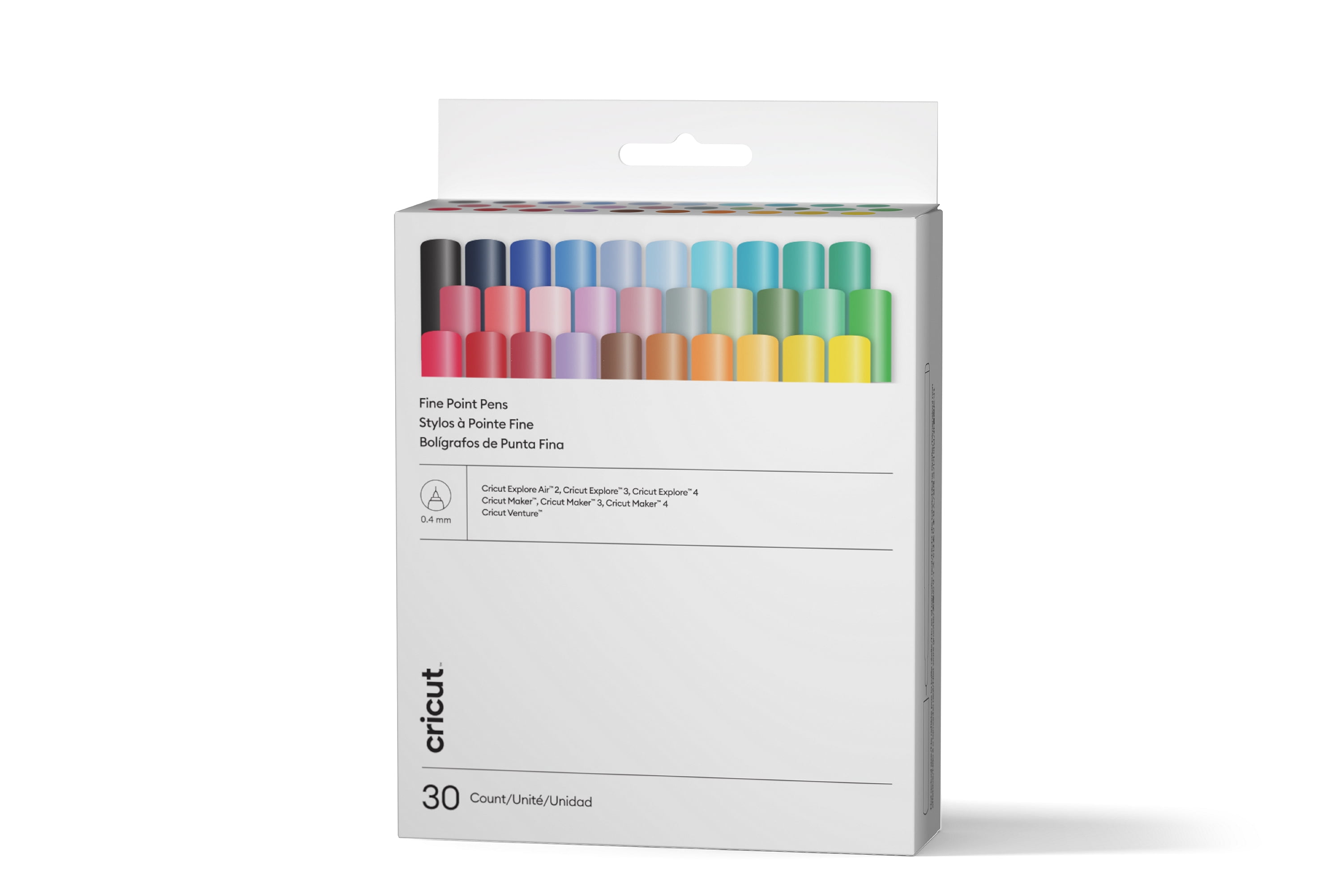 Cricut Kit Complet de Stylos à Pointe Fine (boîte de 30)