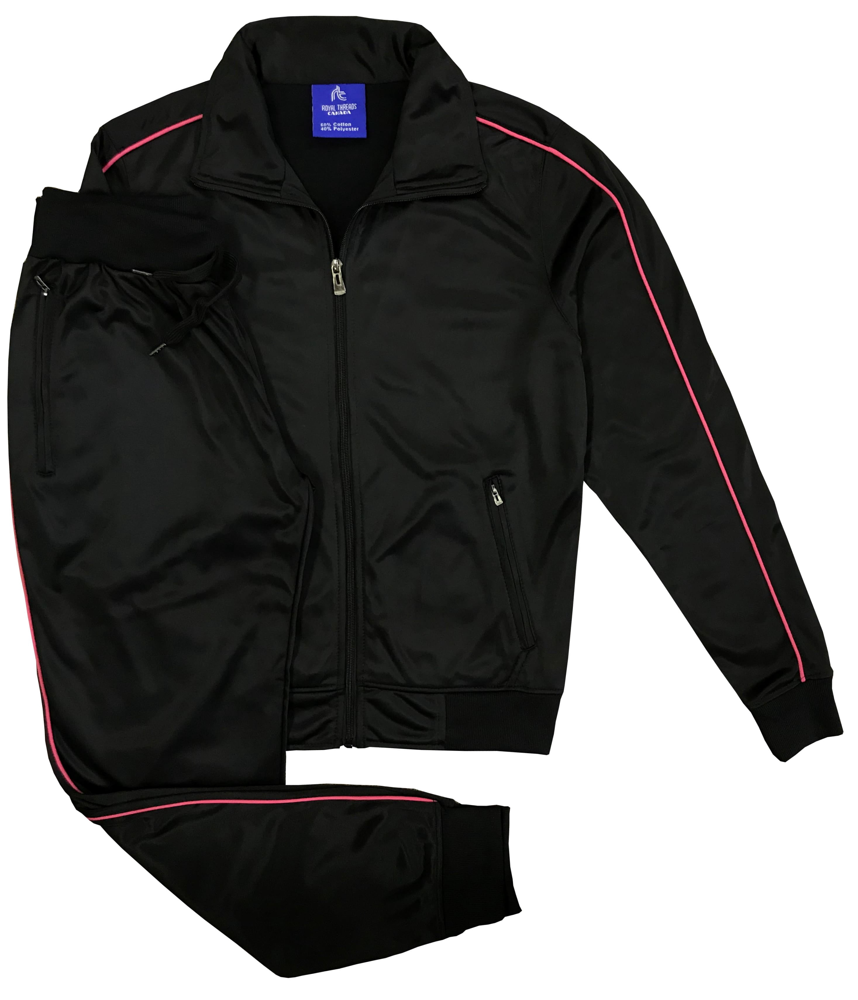 Women's Classic Jogger Tracksuit Track Jacket & Trackpants Oufit