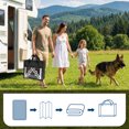 thumbnail image 3 of Reversible Outdoor Rug, Waterproof Plastic Straw Mat – Durable, UV-Resistant, Easy-Clean, Non-Shedding Patio Carpet for Deck, Porch, Balcony, Backyard, Camping, RV Use, 3 of 8