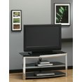 thumbnail image 1 of Meuble de télé Monarch Specialties en noir/chrome, 1 of 2