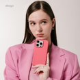 thumbnail image 3 of KOMI Compatible with iPhone 16 Pro Max Case, Premium Liquid Silicone Case, Full Body Protective Cover, Shockproof, Slim Phone Case, Anti-Scratch Soft Microfiber Lining, 6.9 inch Pink, 3 of 5