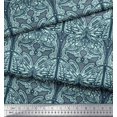 thumbnail image 2 of Soimoi Poly Georgette Fabric Dot & Artistic Butterfly Print Fabric by Yard 52 Inch Wide, 2 of 3